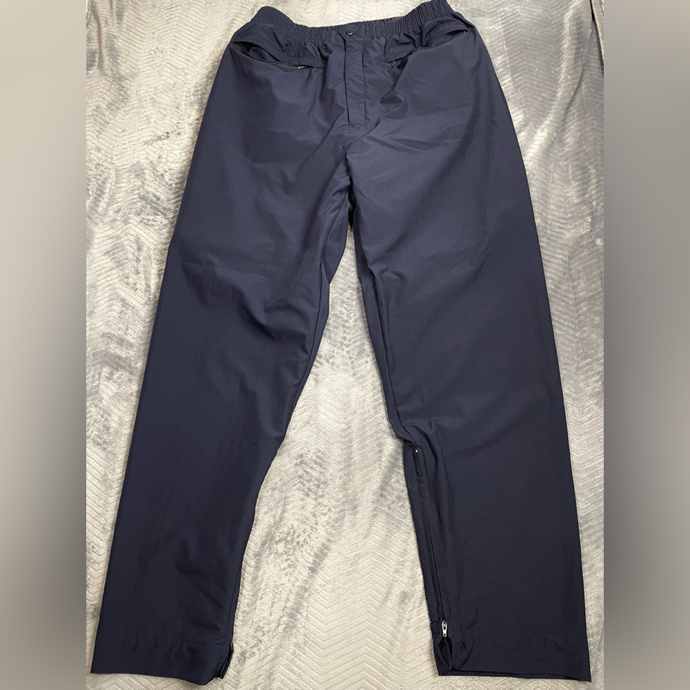Mens Sun Mountain Sports Cumulus Rainwear Golf Rain Pants Navy XL
